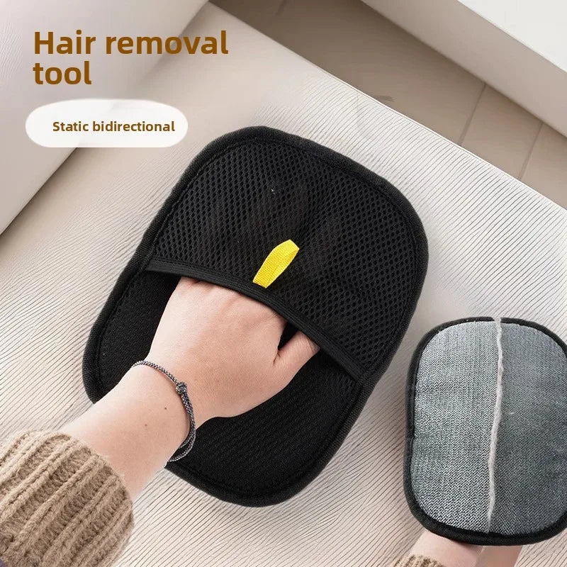 Gants Dépilateurs Efficaces pour Animaux – Brosse Douce Anti-Poils pour Chien et Chat, Nettoyage Canapé et Tapis