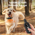 ROJECO Collier de Dressage Électrique Digital pour Chien – Rechargeable, Télécommande, IPX7 Étanche, Anti-Aboiement