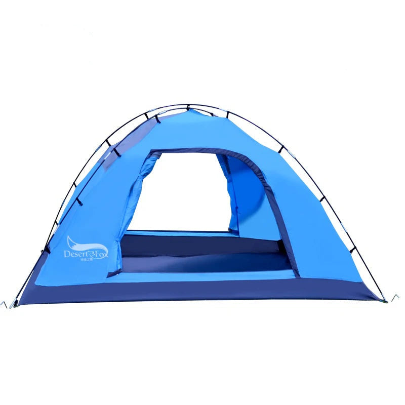 1 Paire de Mâts de Tente en Fibre de Verre – Tige de Support 3,9 m pour Tente Camping 3-4 Personnes
