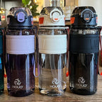 Gourde de Sport 1L – Bouteille d'eau en plastique sans BPA, fitness, gym et plein air – 750ml / 1L