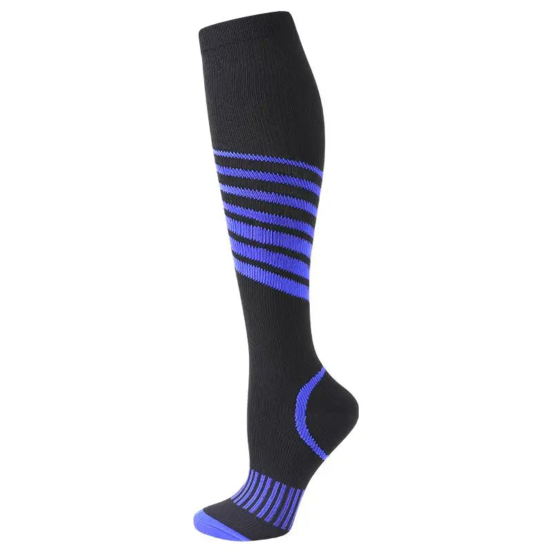 Chaussettes de Compression pour Course à Pied, Cyclisme, Football, Varices, 20-30mmhg