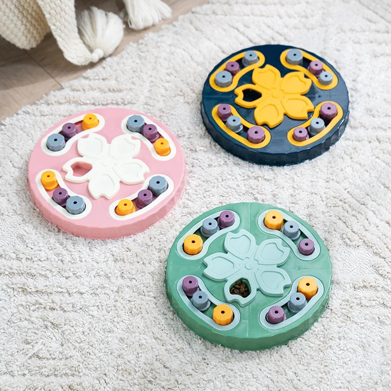 Jouet Distributeur Interactif pour Chien et Chat – Gamelle Anti-Glouton