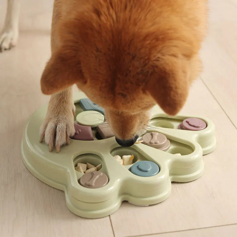 Jouet Distributeur Interactif pour Chien et Chat – Gamelle Anti-Glouton