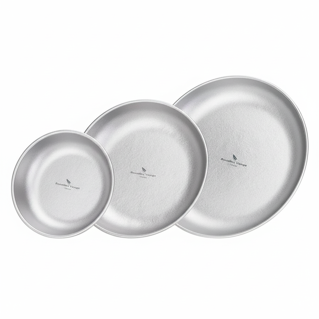 Assiettes titanium S M L