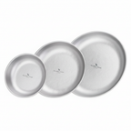 Assiettes titanium S M L