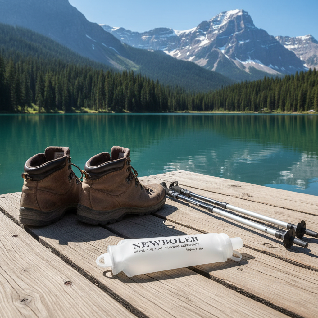 Blanc plié - lac montagne
