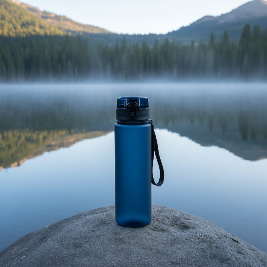 Bleu marine - lac montagne