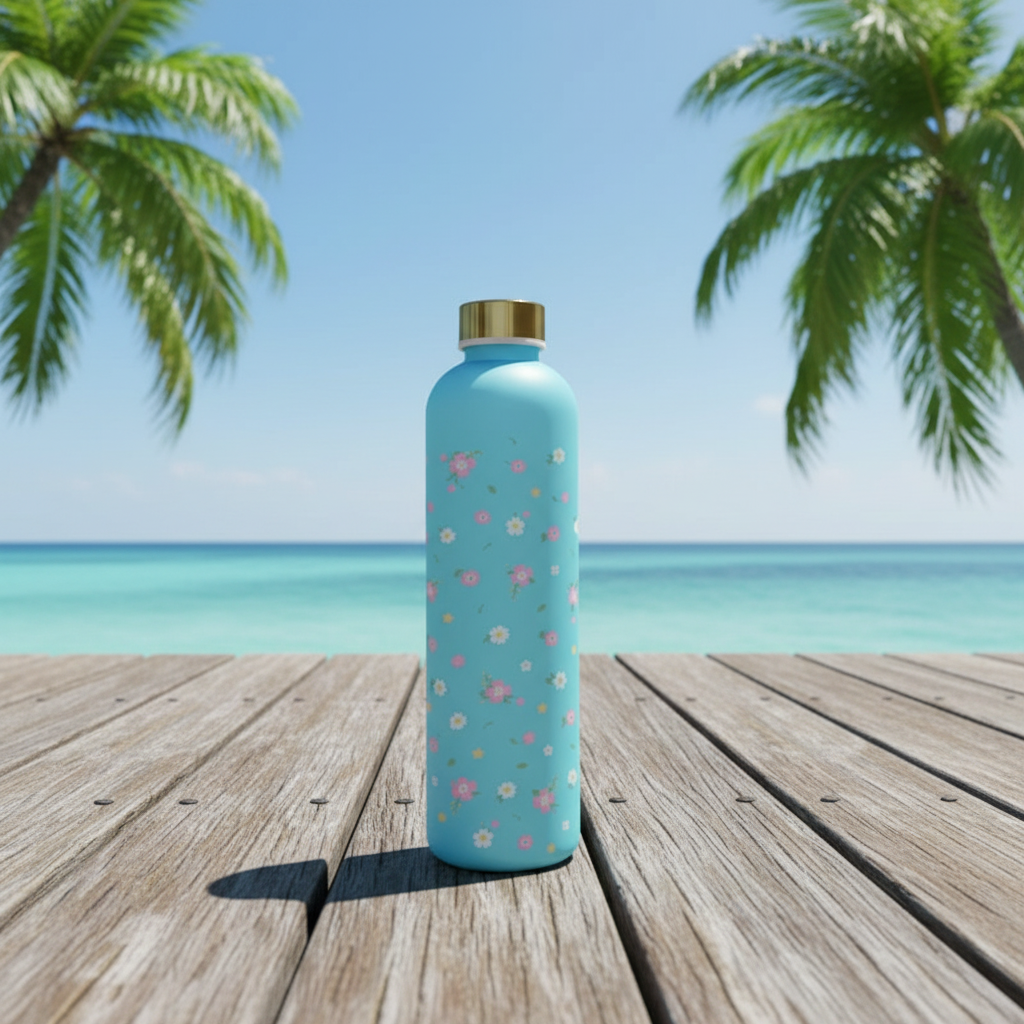 Bleue - ponton mer tropicale