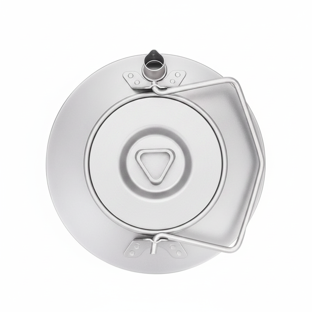 Bouilloire titanium vue du dessus