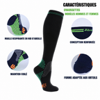 Chaussette de compression et caractéristiques en français