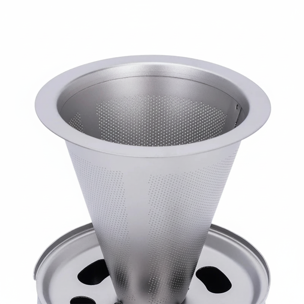 Dripper close-up
