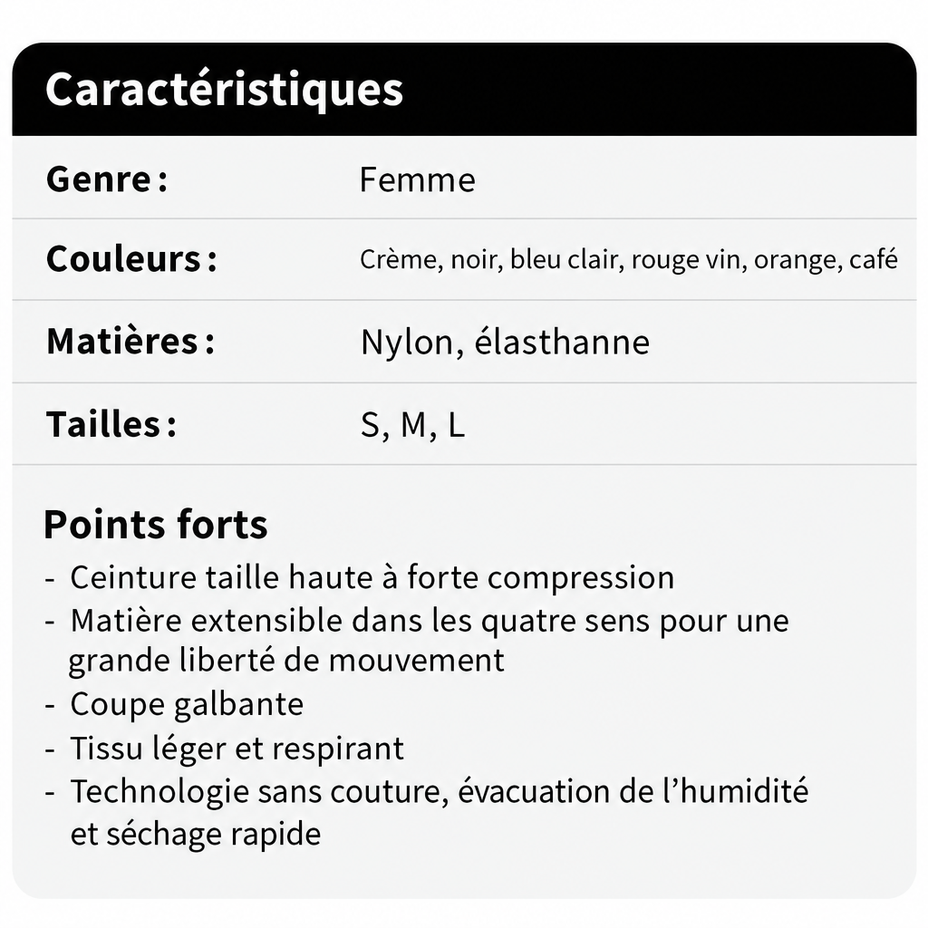 Fiche produit en français