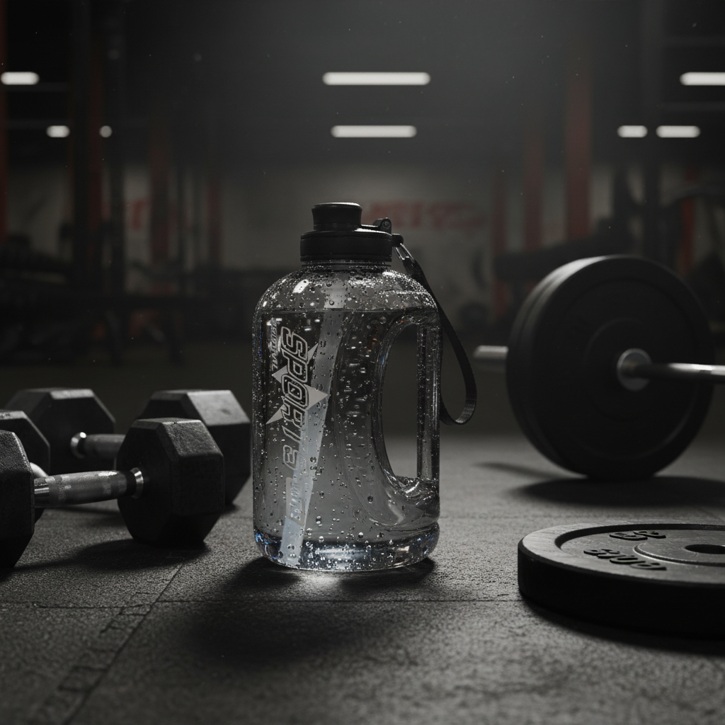 Gym sombre - haltères