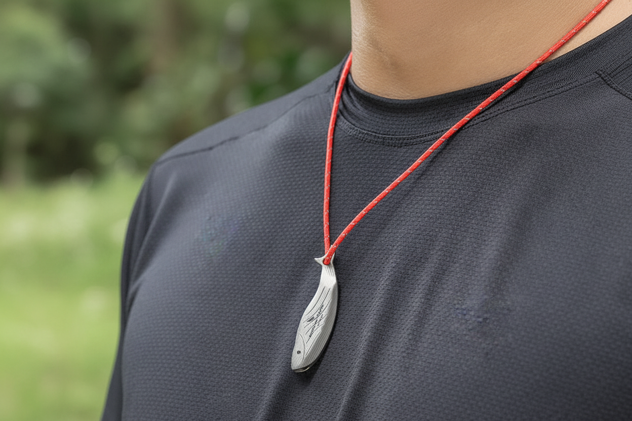 Homme sifflet sans logo