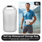 Sac étanche blanc 8L