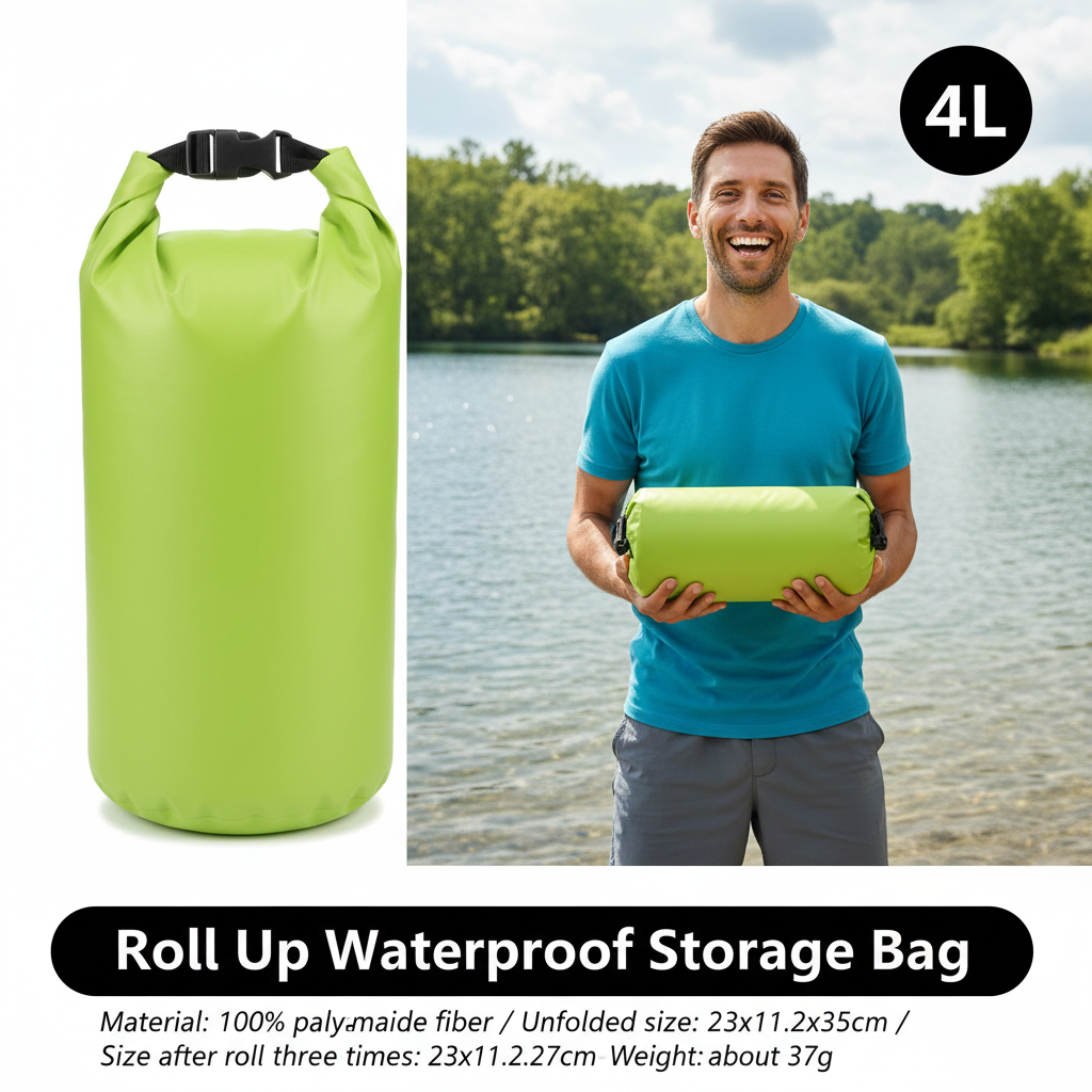 Sac étanche jaune 4L