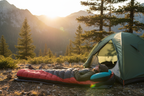 Oreiller bleu outdoor