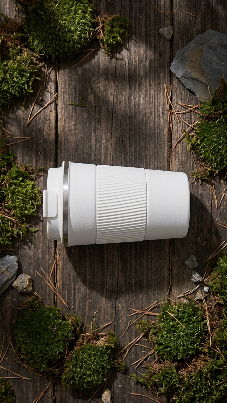 Mug Thermos Isotherme en Inox 380/510 ml – Tasse de Voyage pour Café, Sports Outdoor, Chaud & Froid