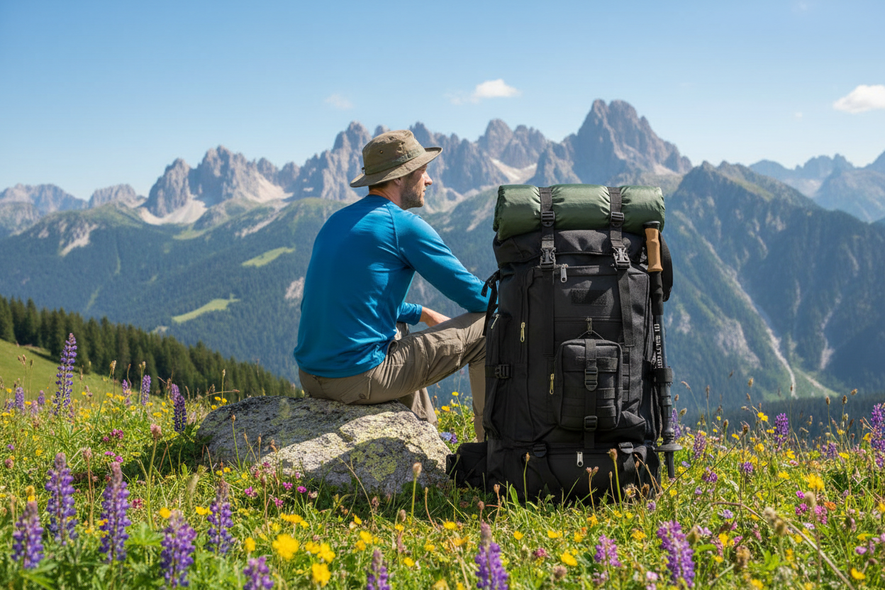 Sac 100L prairie alpine