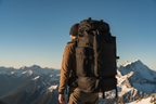 Sac alpinisme 80-100L noir sommet montagne