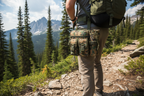 Sac banane camouflage jungle digital randonneur