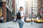 Sac noir ultraléger balade urbaine