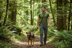 Sangle tactique homme forêt rectifiée