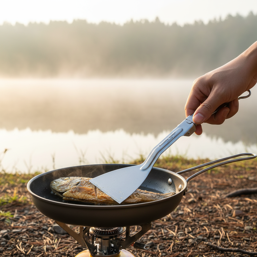 Spatule titane poisson lac
