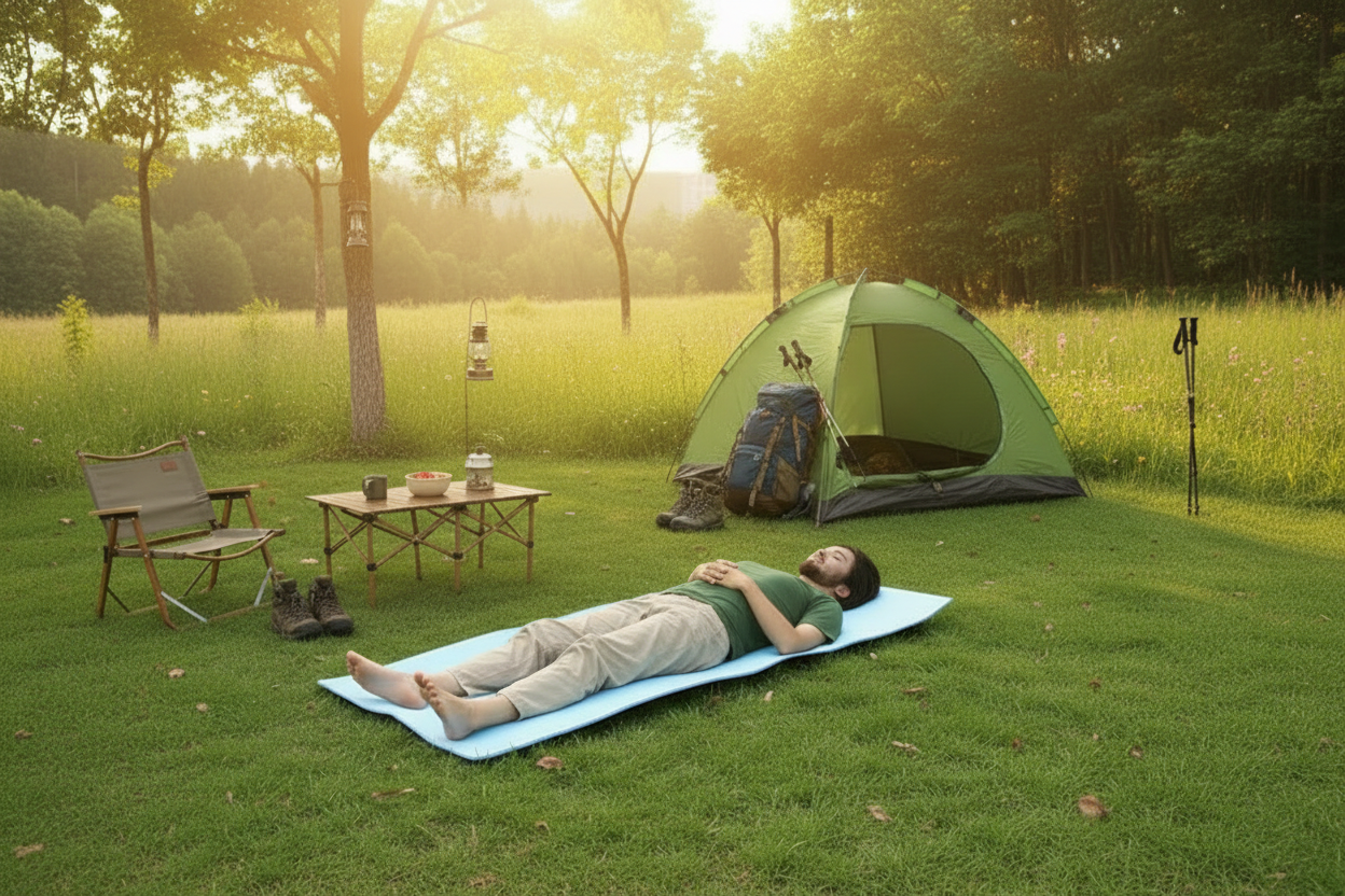 Tapis camping - barbu