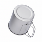 Tasse inclinée sans logo