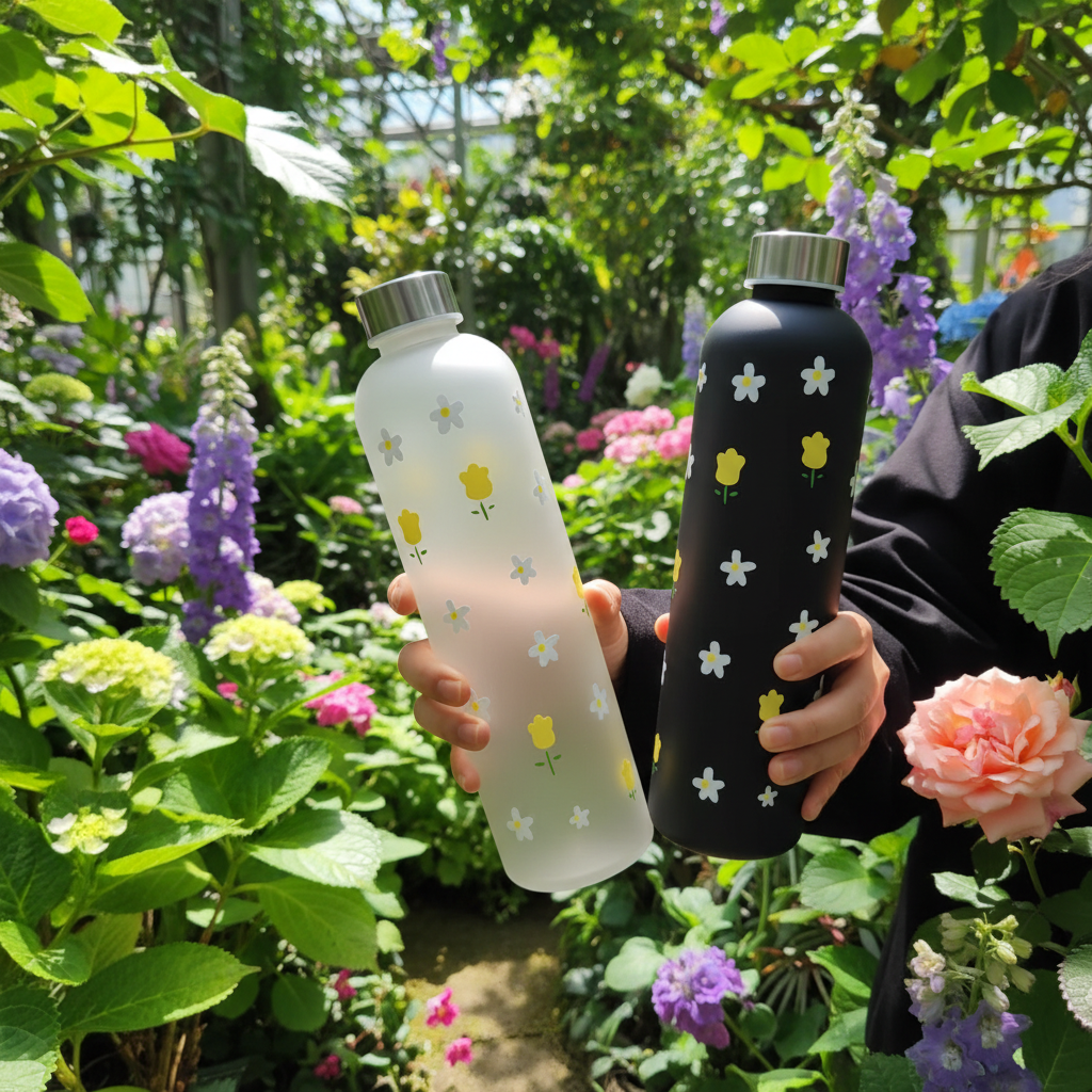 Transparent + noir - jardin botanique