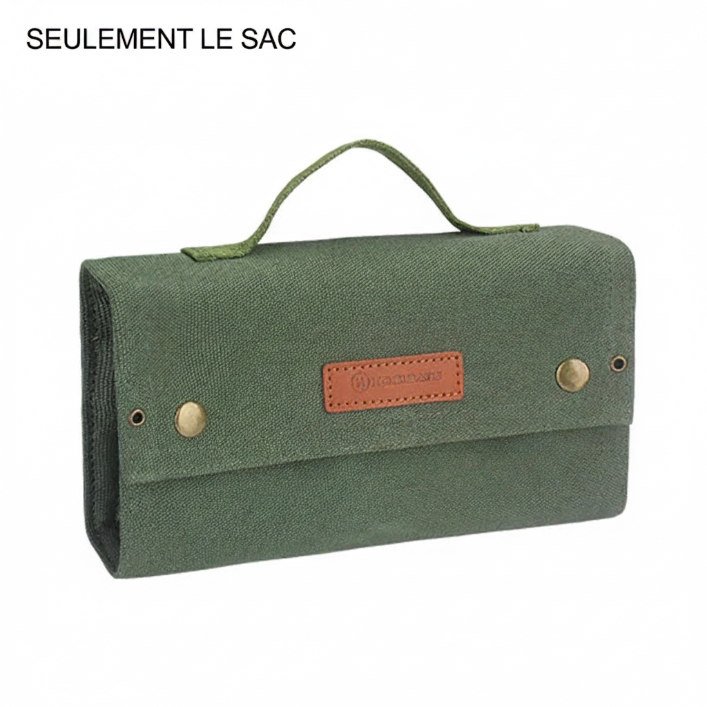 Trousse verte – Seulement le sac