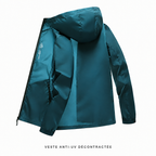 Veste anti-UV sans l'écriture dans le dos