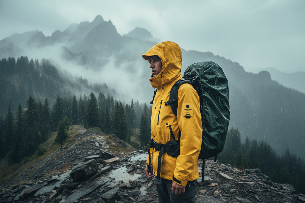 Veste imperméable randonnée montagne