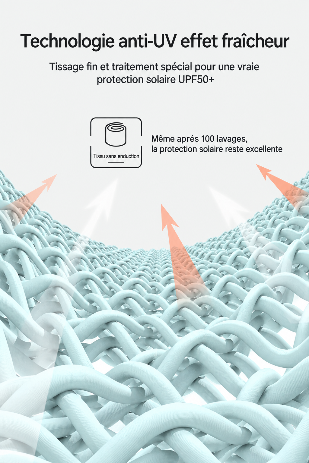Visuel technologie anti-UV en français